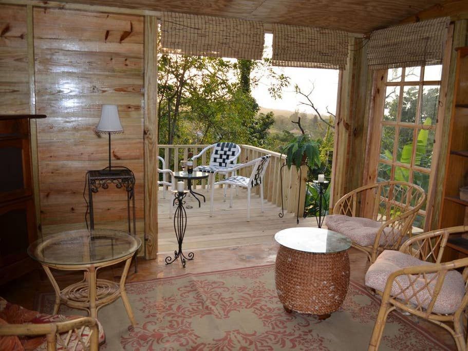 Living Room at Bambu Cottage